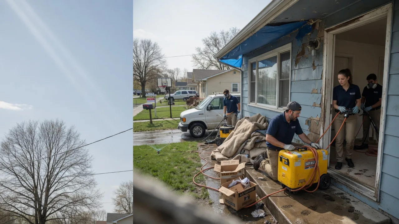 Basement Flood Cleanup in Norton, TX near me
